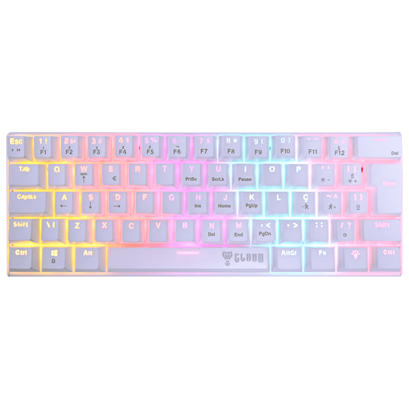 Teclado Gamer 60% Snow Walker Clanm