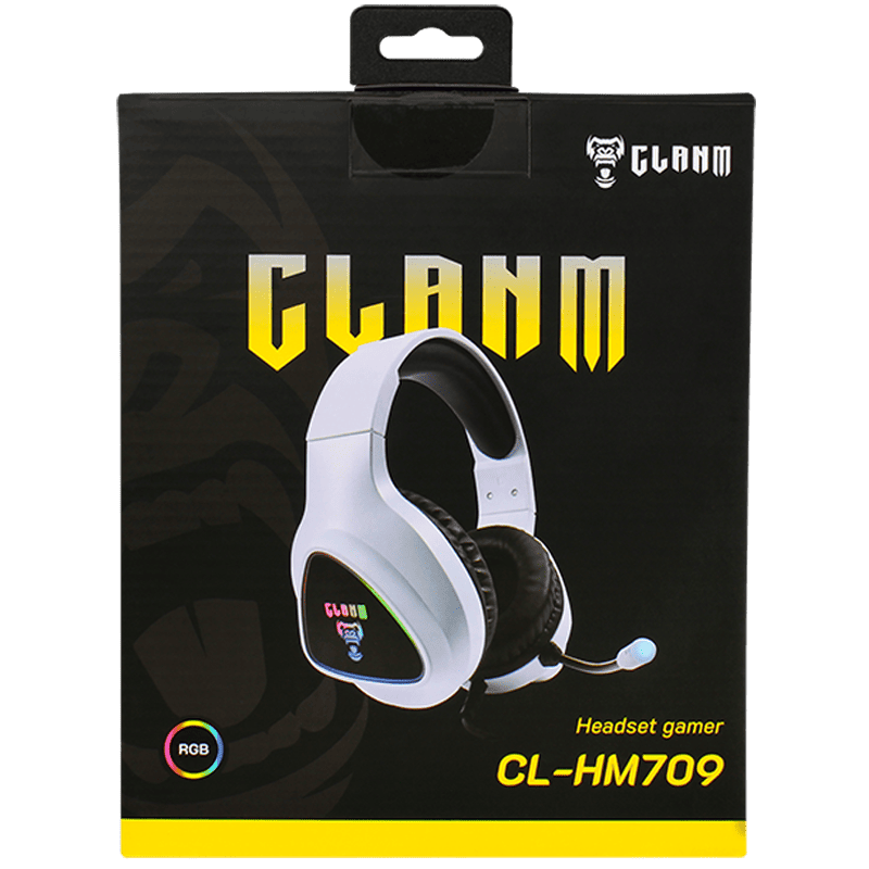 Headset Gamer Snow Mount Clanm
