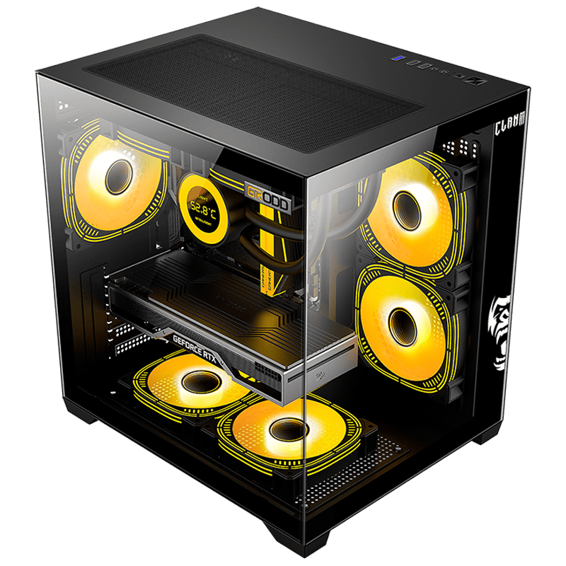 Gabinete Gamer Grodd Night Clanm