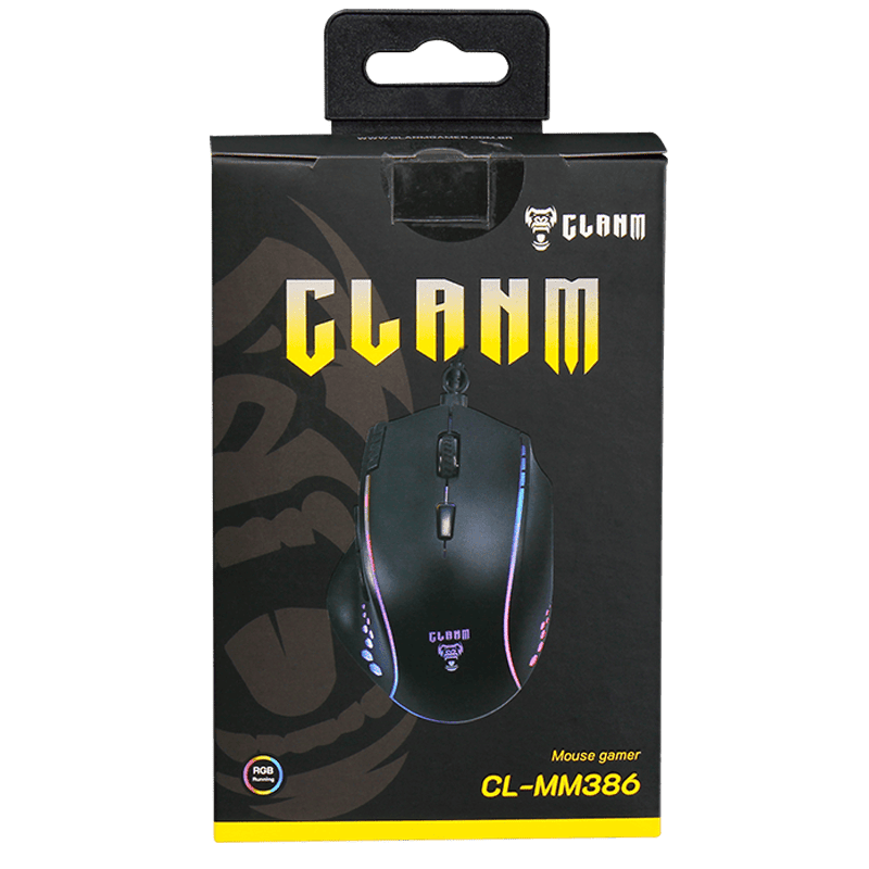 Mouse Gamer Flix Clanm